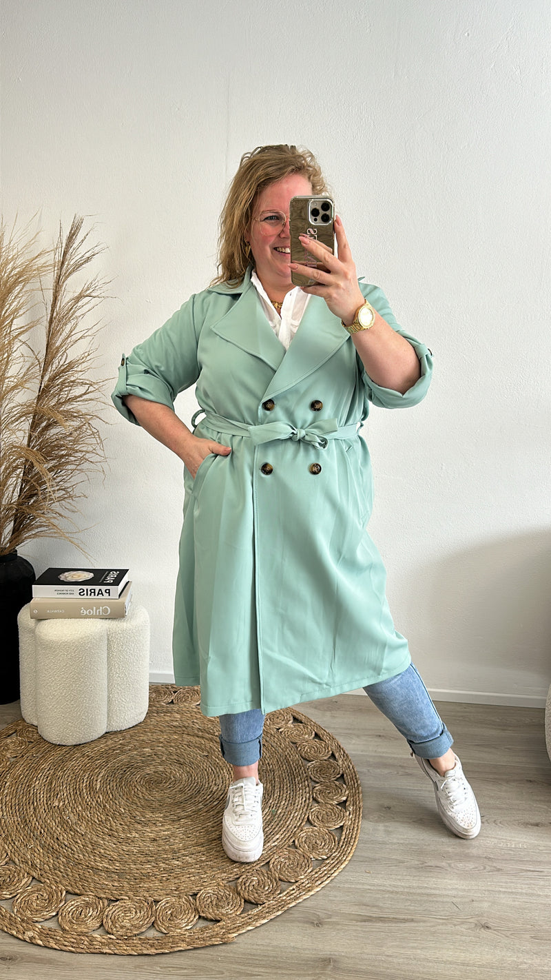 SPRING TRENCHCOAT (40 t/m 50) - 7 KLEUREN