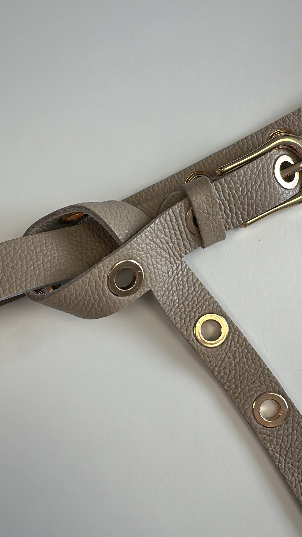 AVERY BELT - TAUPE