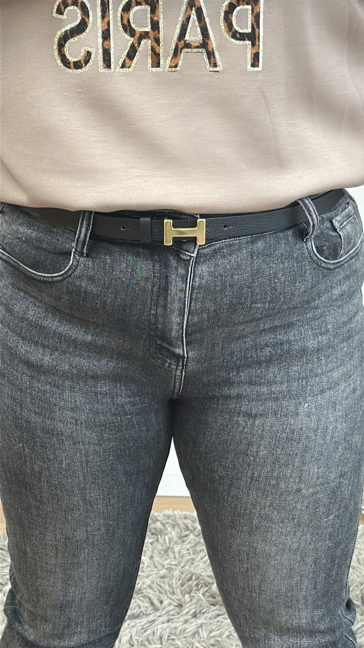 AVERY BELT - TAUPE