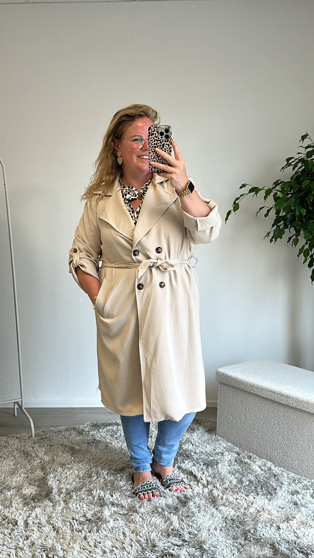 SPRING TRENCHCOAT (40 t/m 50) - 7 KLEUREN