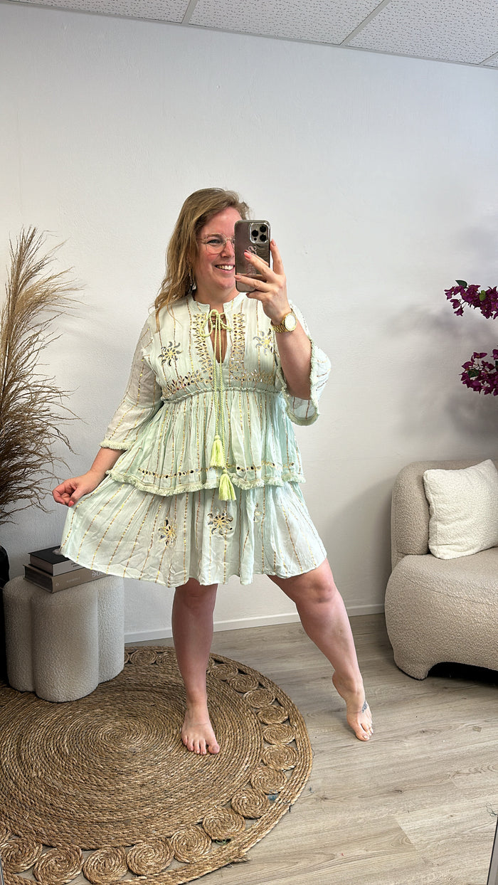 BOHO IBIZA DRESS (36 t/m 46) - 3 KLEUREN