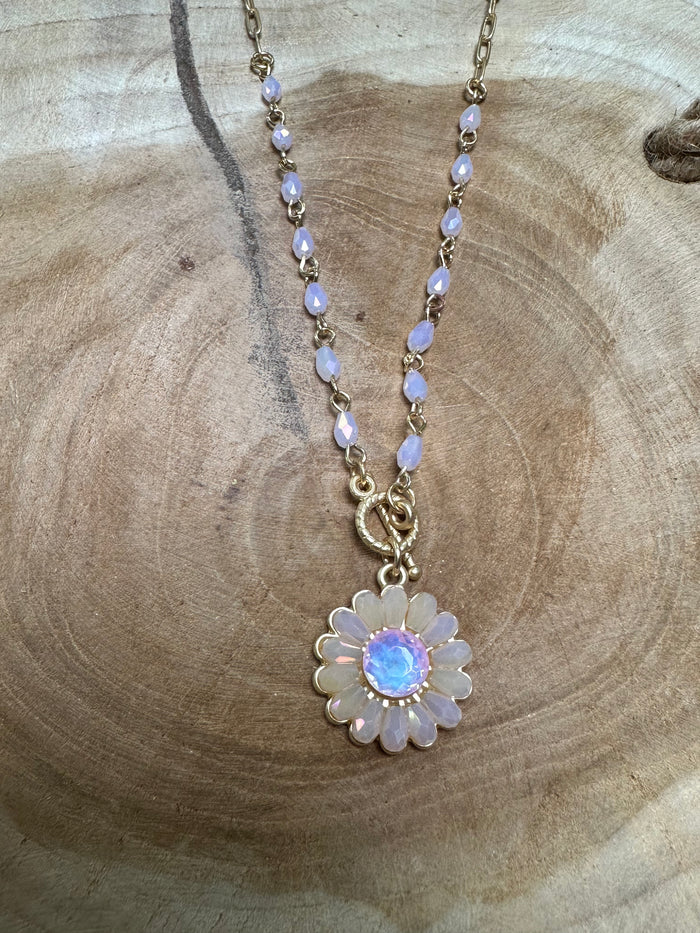 NECKLACE FLOWER DIAMOND