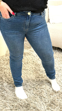 GOLD BUTTON MONDAY JEANS LWP386 (40 bis 48) - DENIM