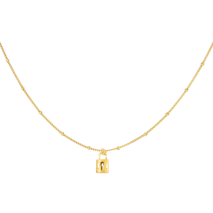 MAY LOCK NECKLACE - GOLD